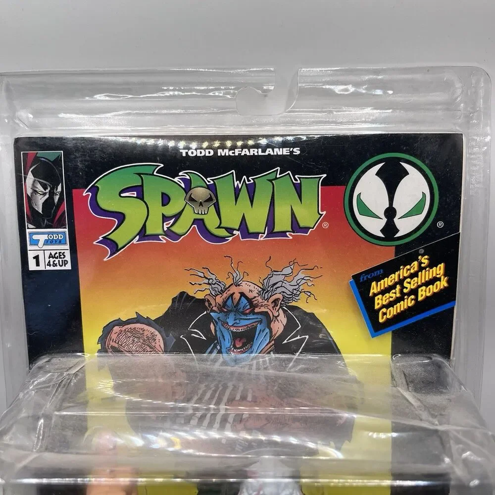 McFarlane Spawn Clown Head Violator Figure Special Edition Comic Series  See Pic